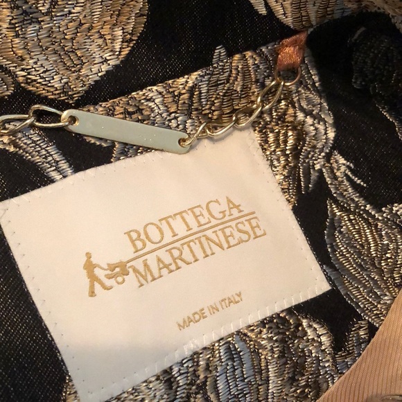 Sale. Made in Italy jacquard double breasted coat - Picture 6 of 7